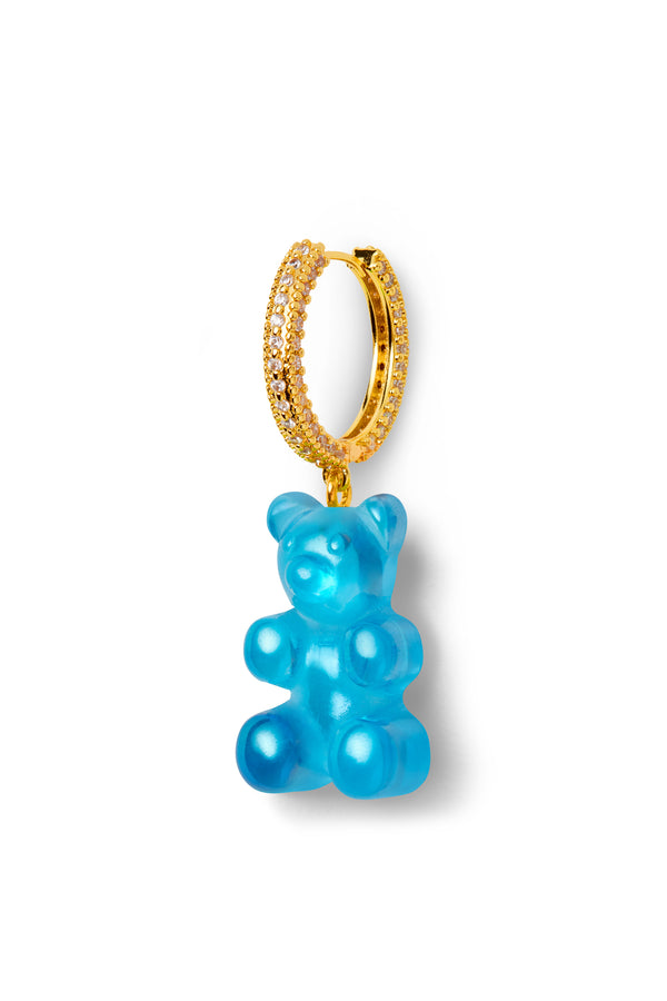 crystal haze Mega Nostalgia bear hoop - Azure