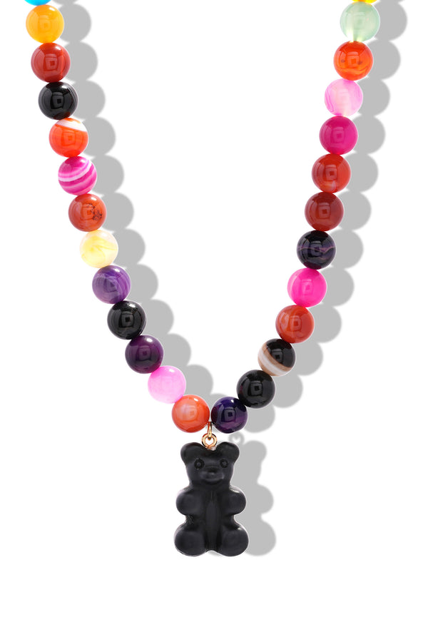 crystal haze Mega Onyx Crystal Necklace
