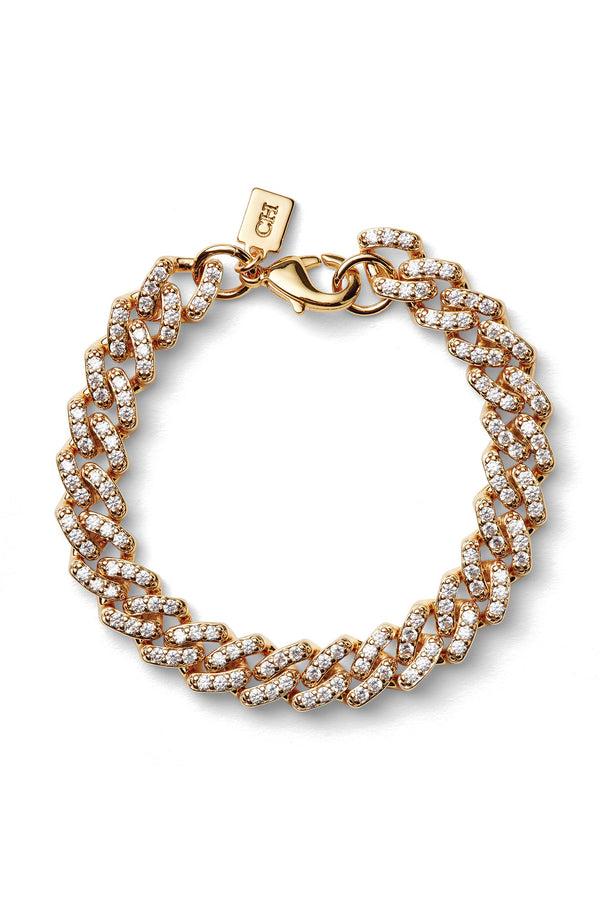 crystal haze Mexican chain bracelet