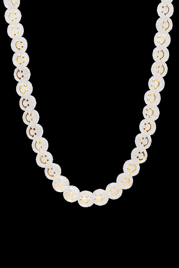 Crystal Haze Molly Necklace - Golden Metallic