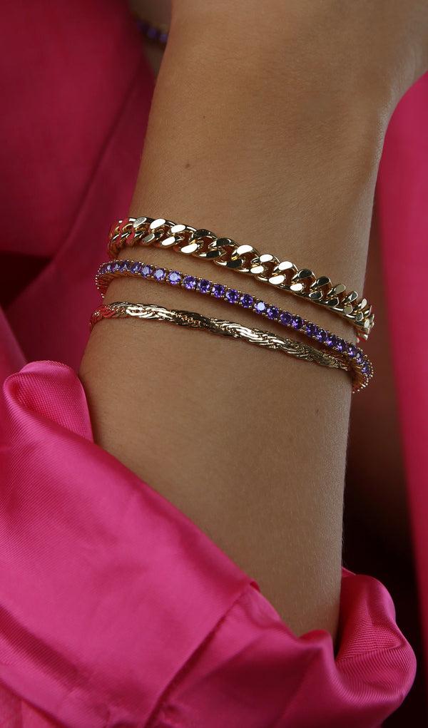 Crystal Haze Mommo Bracelet