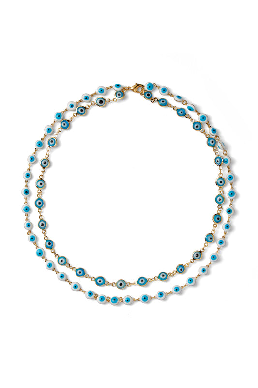 crystal haze Nazar Necklace