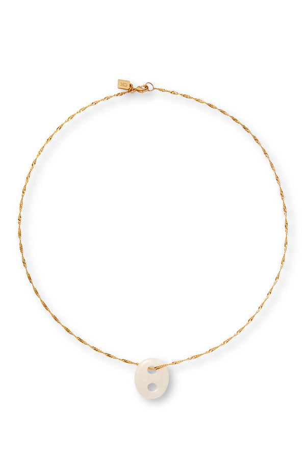 crystal haze Nonna Chain & Rose Quartz
