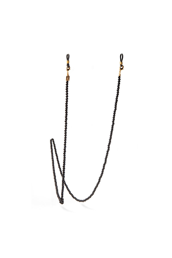 crystal haze Nostalgia Bear Eyewear Chain - Black