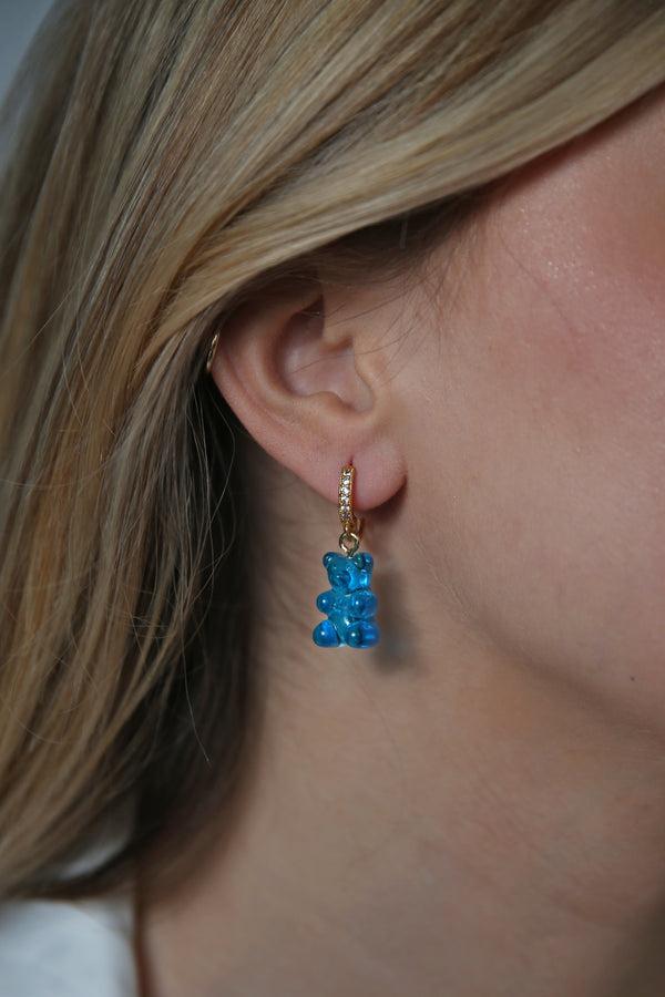 Crystal Haze Nostalgia Bear Hoop - Azure