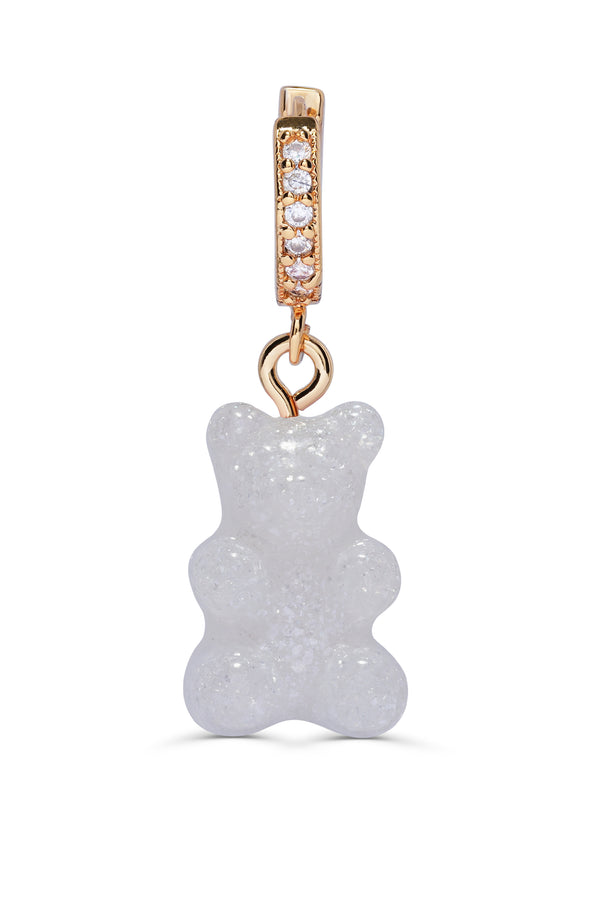 Crystal Haze Nostalgia Bear Hoop - Glittery