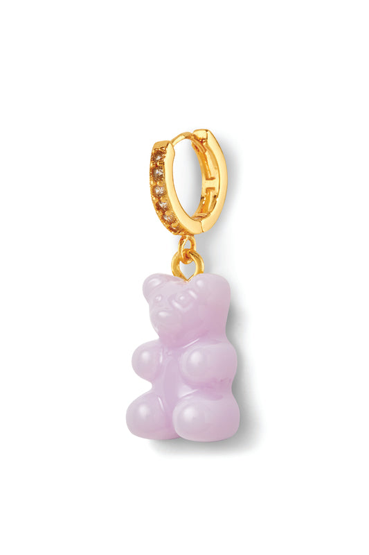 crystal haze Nostalgia bear hoop - Lavender