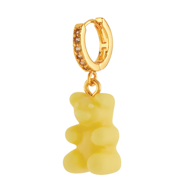 crystal haze Nostalgia bear hoop - Lemonade