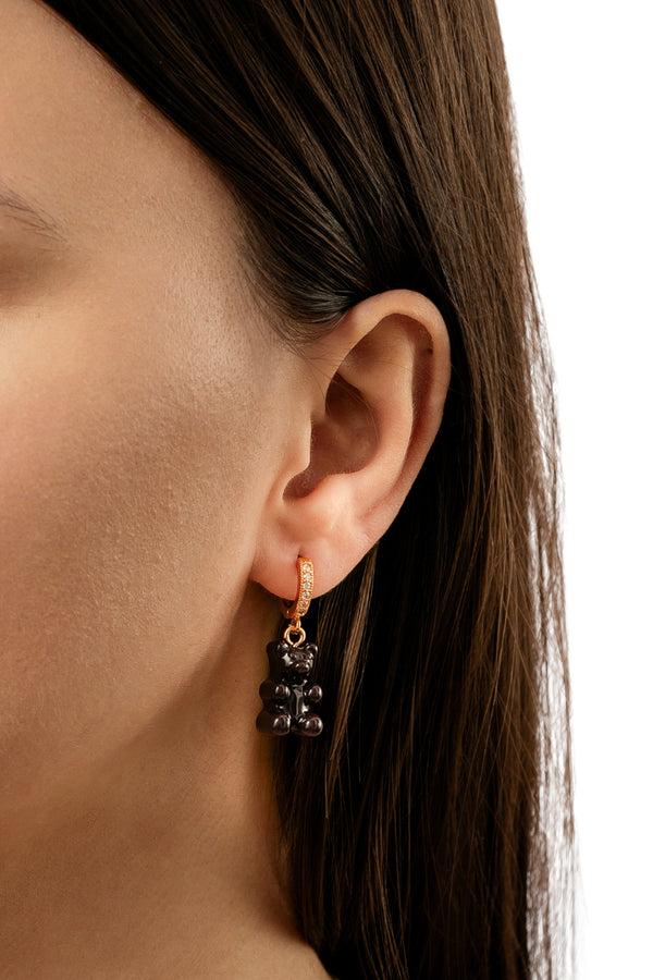 Crystal Haze Nostalgia Bear Hoop - Licorice