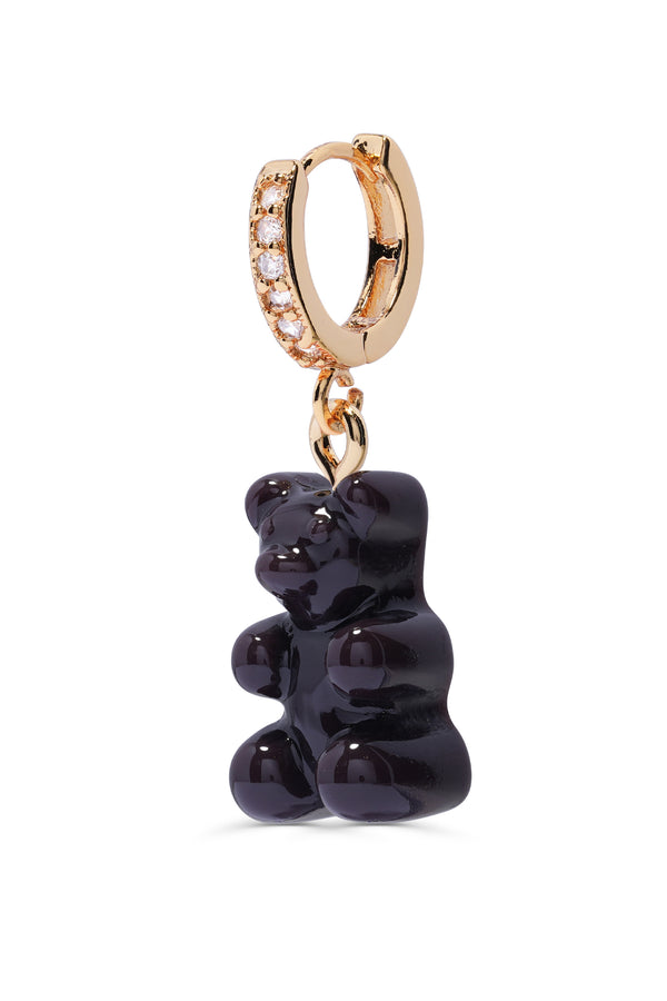 crystal haze Nostalgia Bear Hoop - Licorice