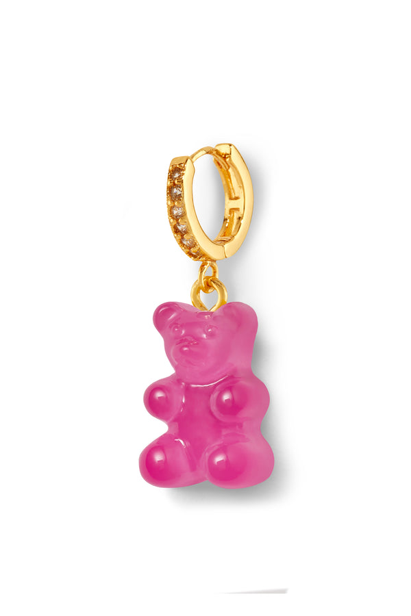 crystal haze Nostalgia bear hoop - Lollipop