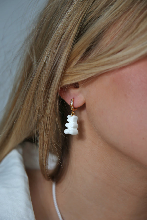 Crystal Haze Nostalgia Bear Hoop - Powder