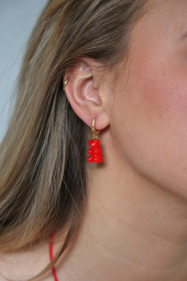 Crystal Haze Nostalgia Bear Hoop - Sangria