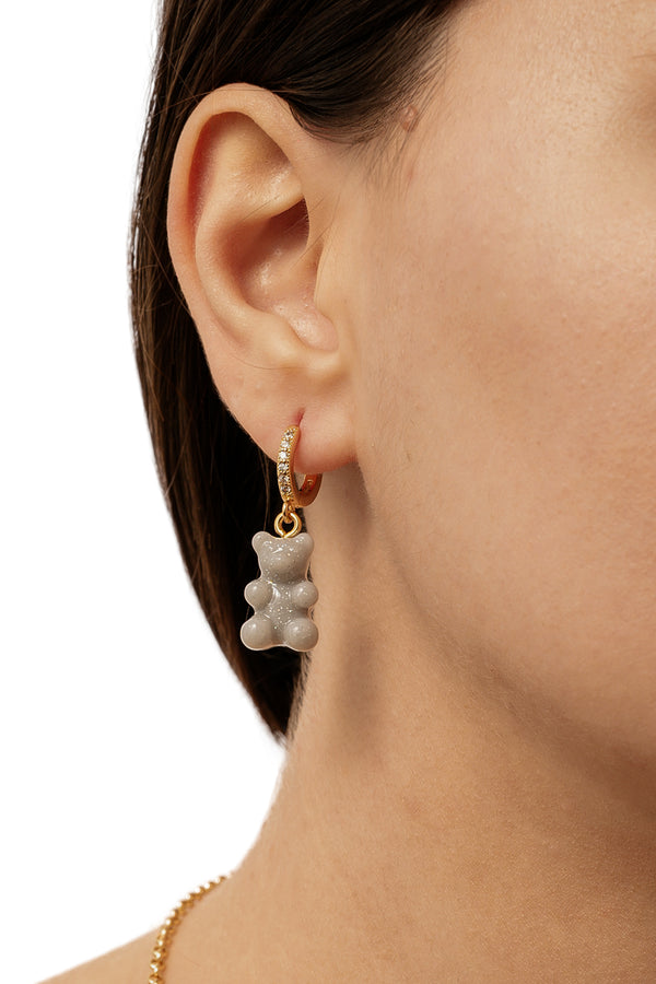 Crystal Haze Nostalgia Bear - Hoop - Steel