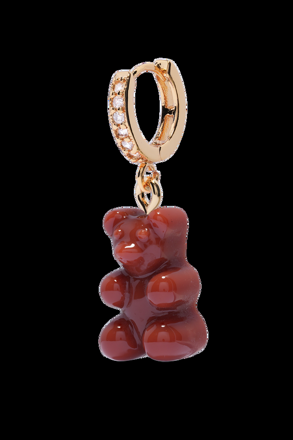 crystal haze Nostalgia Bear Hoop - Toffee