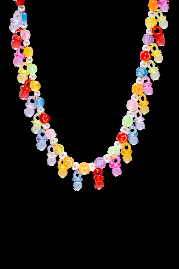 crystal haze Pacifier Nostalgia Necklace