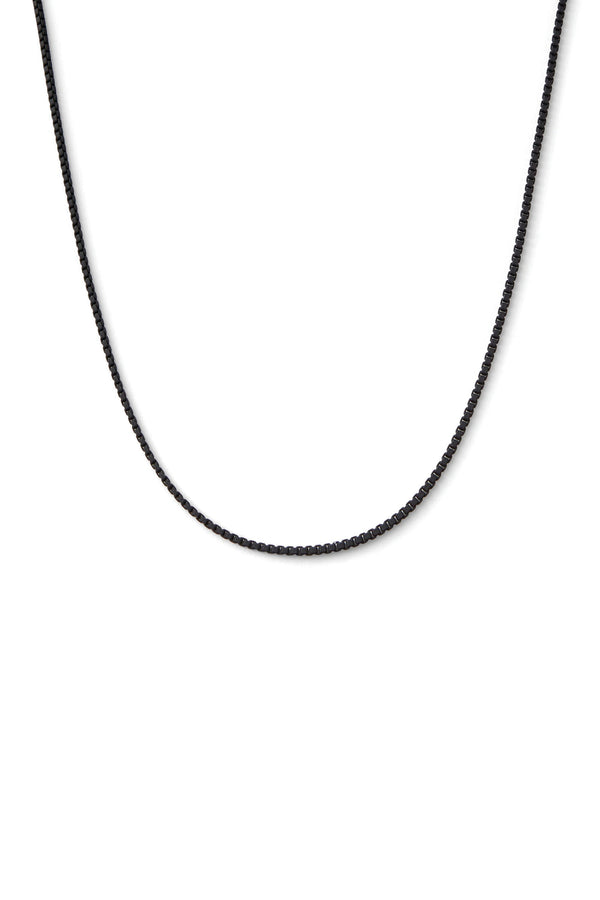 crystal haze Plastalina chain - Black