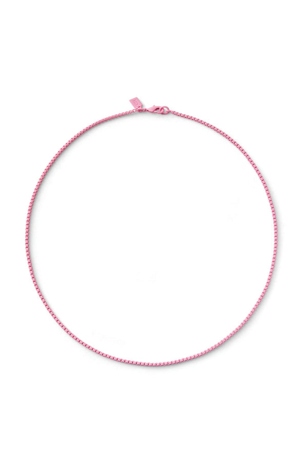 Crystal Haze Plastalina Chain - Candy Pink