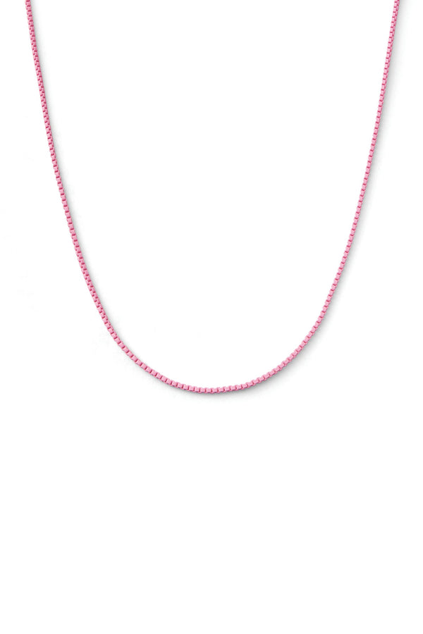 crystal haze Plastalina chain - Candy Pink
