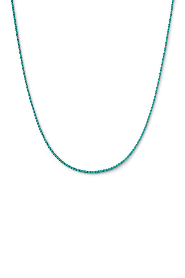 crystal haze Plastalina chain - Mykonos Blue