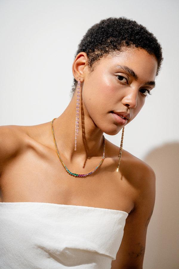 Crystal Haze Portofino Earrings