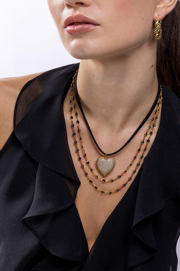 Crystal Haze Queen Of Hearts Necklace