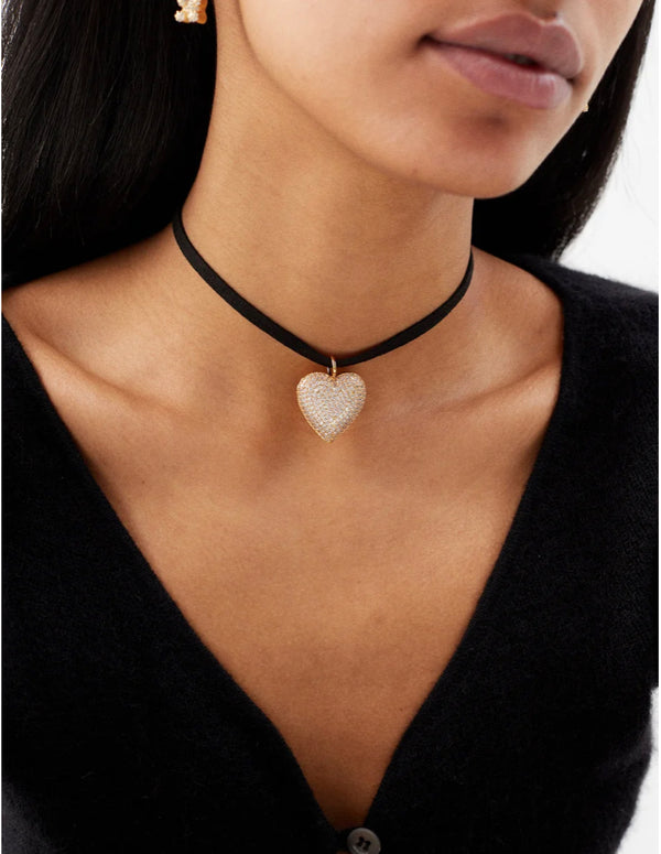 Crystal Haze Queen Of Hearts Necklace