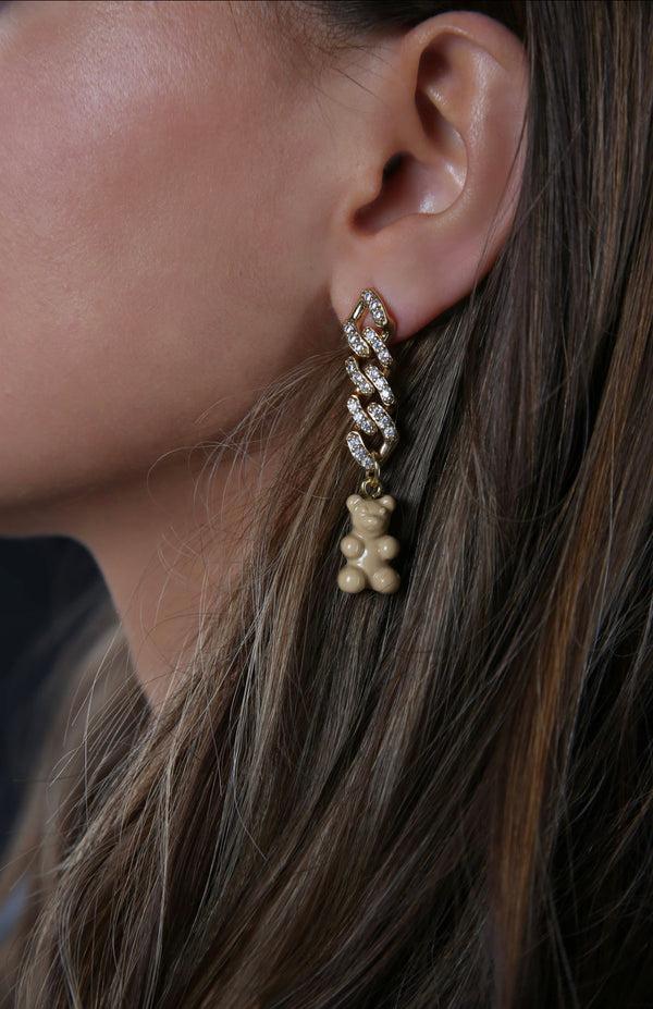 Crystal Haze Salt Caramel Nostalgia Earring