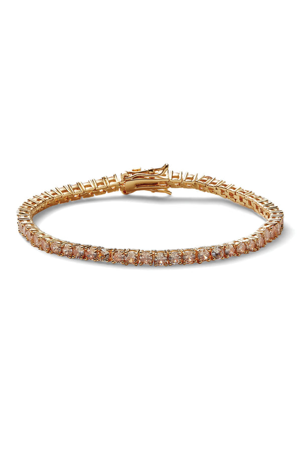 crystal haze Serena bracelet - Champagne