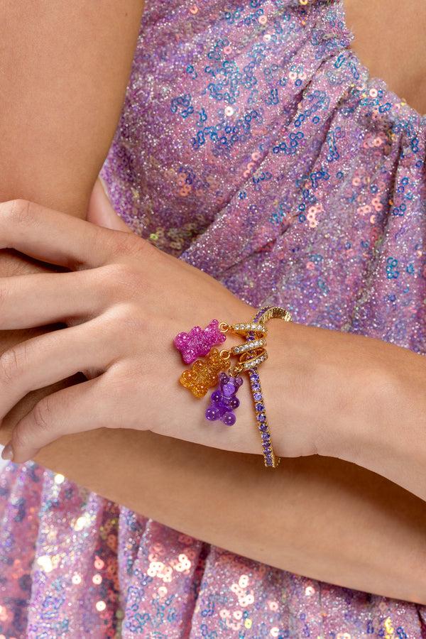 Crystal Haze Serena Bracelet - Lavender