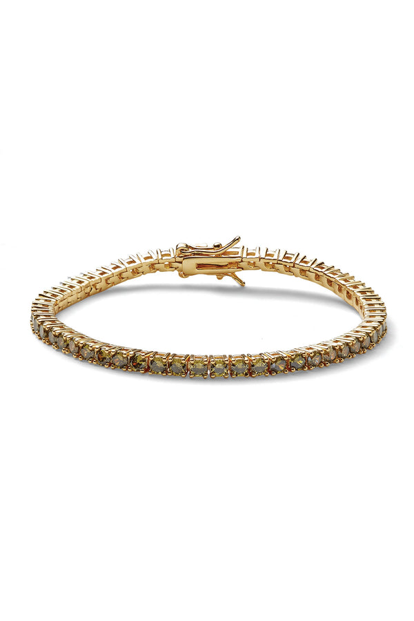 crystal haze Serena bracelet - Olive