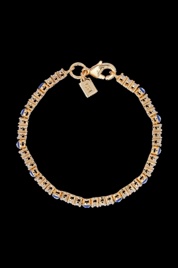 Crystal Haze Serena Bracelet X Evil Eye Greek Blue