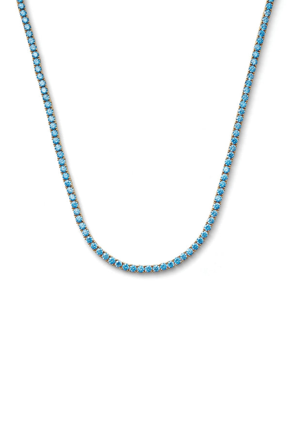 Crystal Haze Serena Necklace - Adriatic Blue