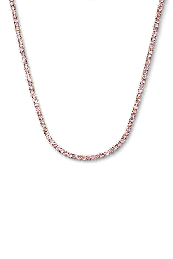 crystal haze Serena necklace - Bubblegum