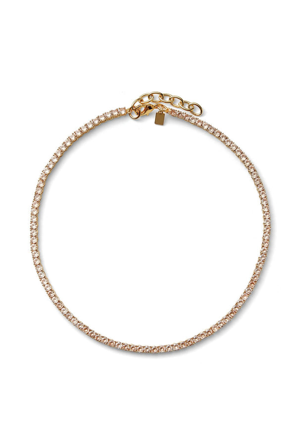 crystal haze Serena Necklace - Champagne