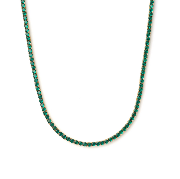 Crystal Haze Serena Necklace - Emerald