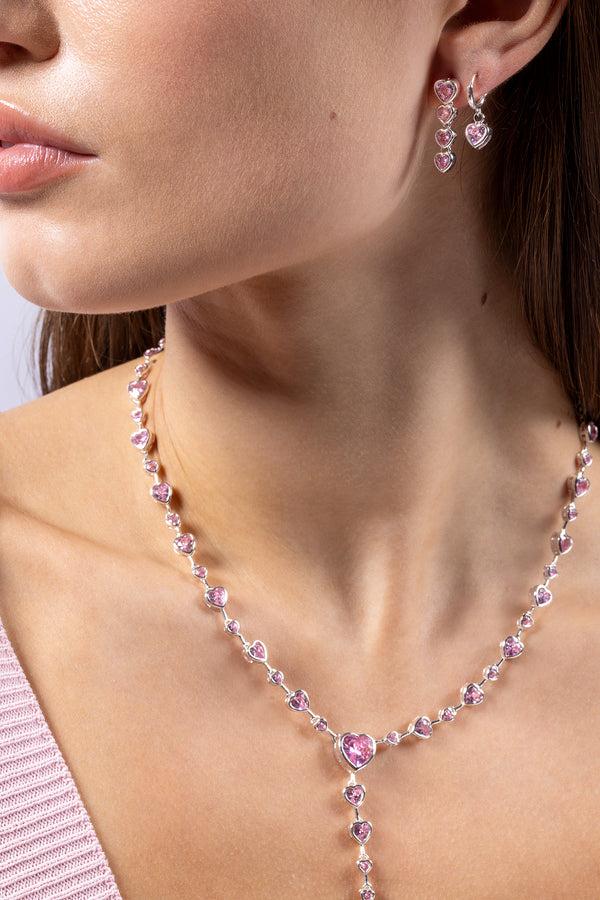 Crystal Haze Sweetheart Drop Chain