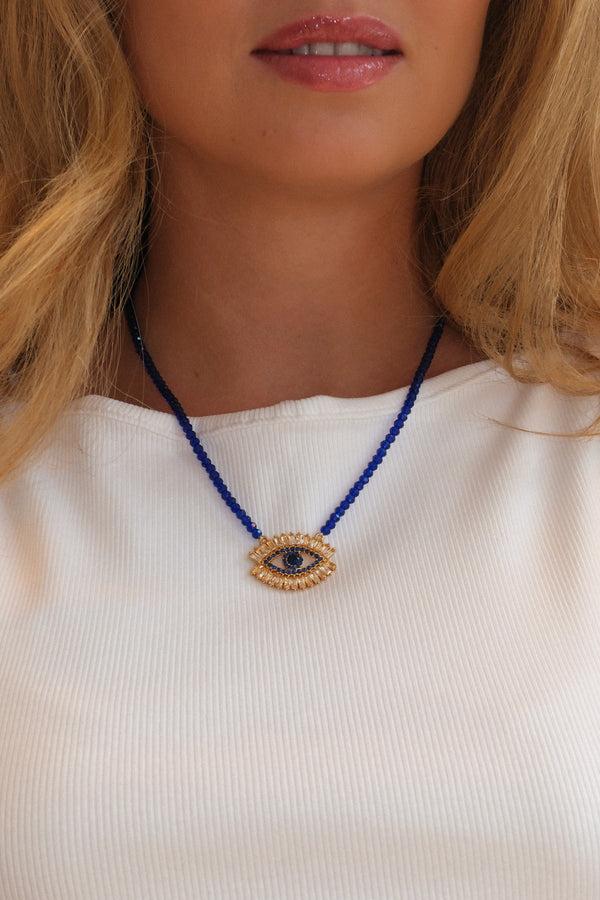 Crystal Haze Talisman Necklace