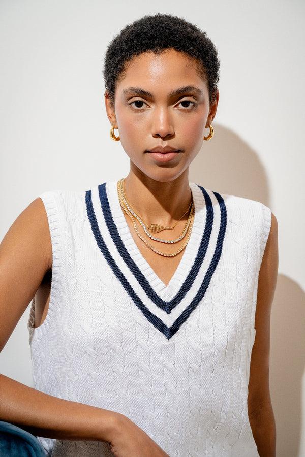 Crystal Haze Tennis Core Necklace