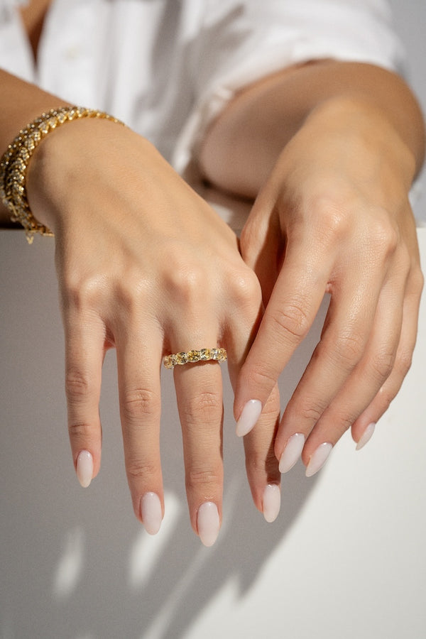 Crystal Haze The Mother Cushion Ring