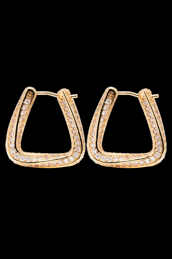 crystal haze Trinity Hoops Grande Pavè