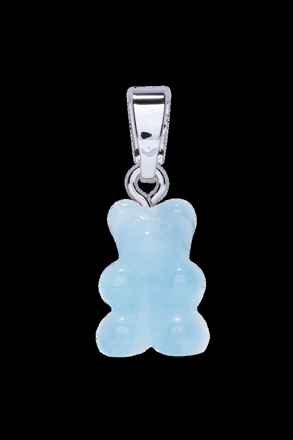 crystal haze Crystal Nostalgia Bear - Classic Connector - Silver plated - Aquamarine