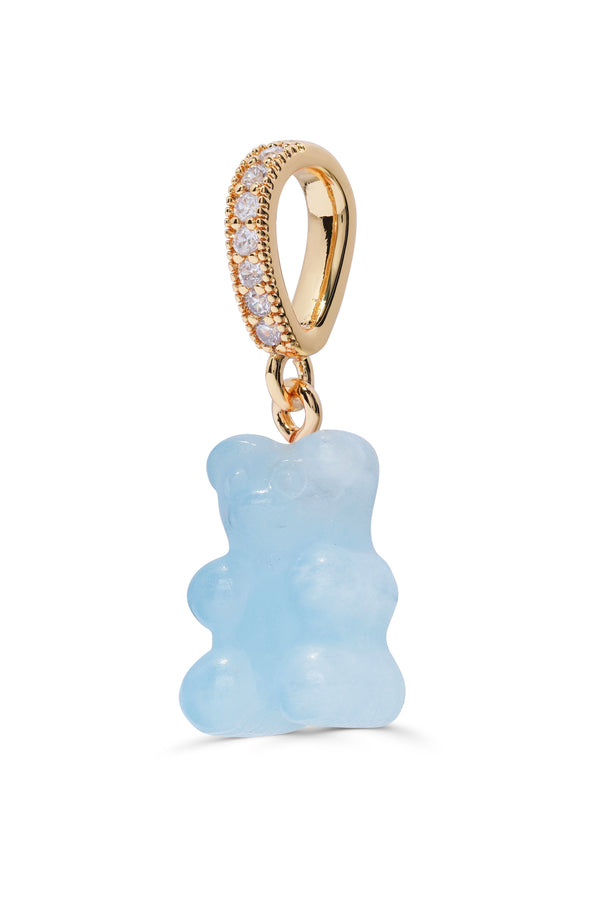 Crystal Haze Crystal Nostalgia Bear - Pave Connector - Aquamarine