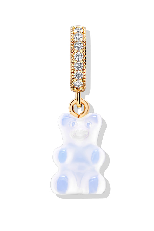 crystal haze Crystal Nostalgia Bear - Pave Connector - Opal