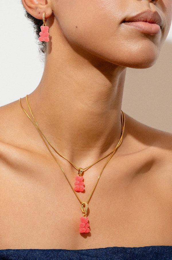 Crystal Haze Fizzy Nostalgia Bear - Classic Connector - Cherry