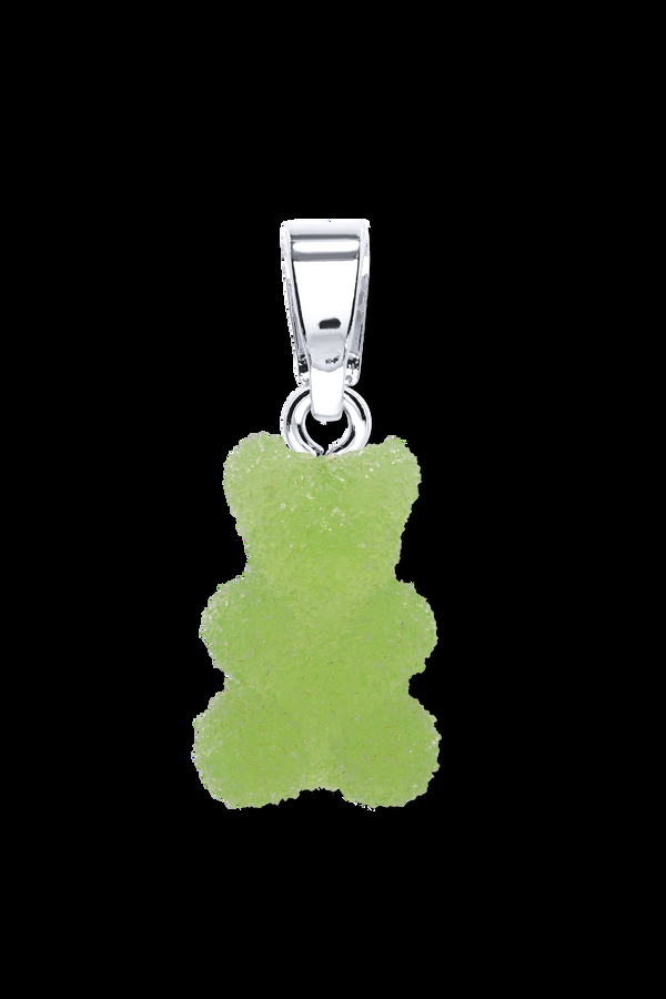 crystal haze Fizzy Nostalgia bear - Classic connector - Silver plated - Sour Apple
