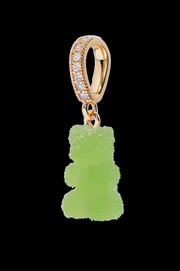 Crystal Haze Fizzy Nostalgia Bear - Pave Connector - Sour Apple