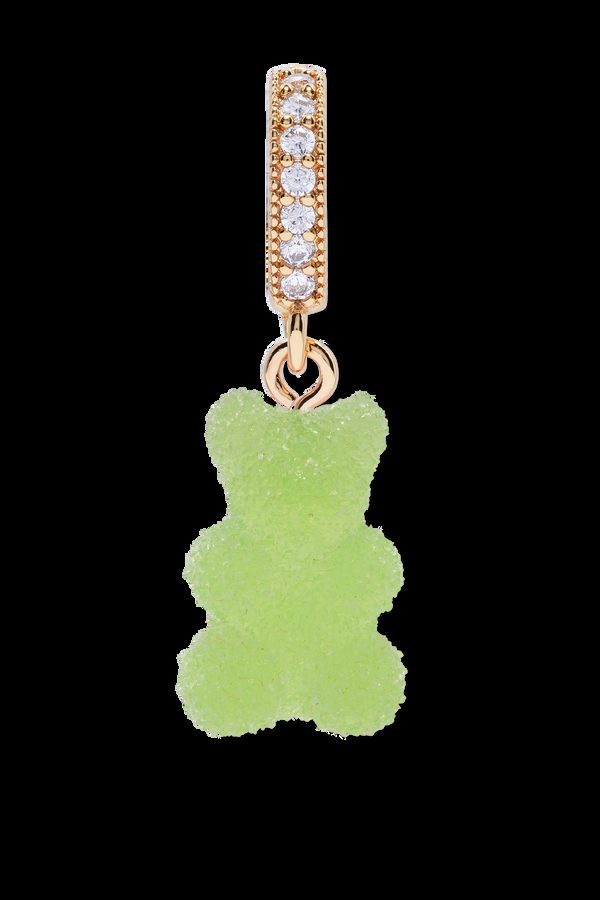 crystal haze Fizzy Nostalgia bear - Pave connector - Sour Apple