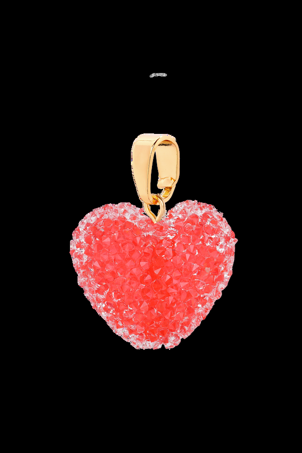 crystal haze Jelly Heart - Classic Connector - Watermelon