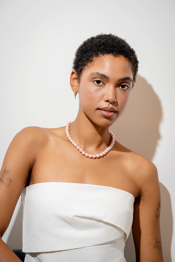 Crystal Haze Meet The Parents Necklace - Innocent Pink